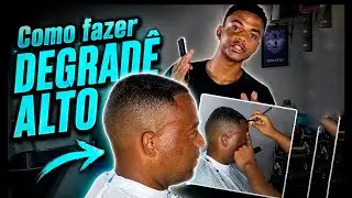 🚨Veja técnica atualizada 2026, para fazer um degradê alto/How to create a high gradient.