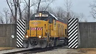 Missouri Eastern Railroad's Union Transfer west @ Long Rd. in Chesterfield, MO 12/18/25