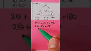 Tri&aacute;ngulos | Geometr&iacute;a. Halla x, cuidado con las bisectrices interiores.