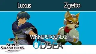 DSEAspring | Luxus (Marth) vs Zgetto (Fox) | Winners Round 2