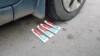 EXPERIMENT: TOOTHPASTE VS CAR DIWALI SPECIAL