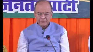 Press Conference by Shri Arun Jaitley in Varanasi, Uttar Pradesh : 02.03.2017