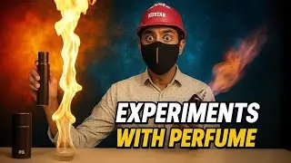 Why Airlines Ban Perfume - Shocking Fire Experiments!