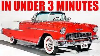 Продается Chevrolet Bel Air 1955 года выпуска менее чем за 3 минуты! (V21157)