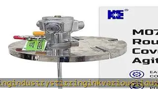 COSMOSTAR 5 Gallon Pneumatic Pail Agitator Paint Mixer | Drum Mixer | Pneumatic Bracket Mixer, Pain