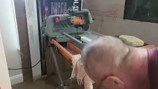 Ridgid tile saw cuts really nice