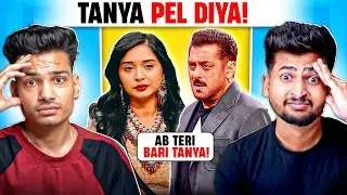 SALMAN KHAN NE TANYA MITTAL KO RULA DIYA ON WEEKEND KA WAR IN BIGGBOSS19!! @rajatpawarr