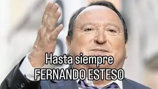 MUERE FERNANDO ESTESO. 1 de febrero de 2026