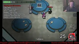 Pyschadelicsnake PLZ NO! I HAVE A FAMILY!  Among Us With Chat