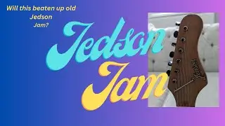 #guitarist #jedson #solo Will this beaten up old Jedson Tele Jam?