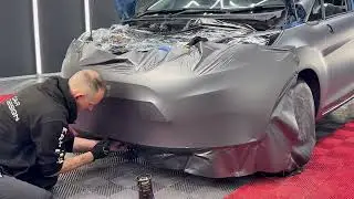 Jak łatwo okleić przedni zderzak Ford Fiesta | Folia 3M krok po kroku