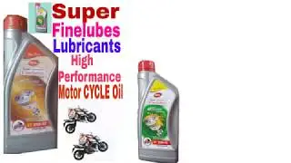 Super Finelubes Lubricants Oil High Performance 🏍️ Motor CYCLE Engine
