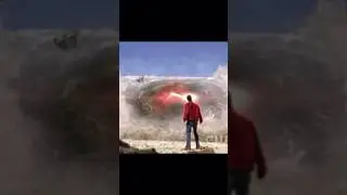 Clark Evaporates a Tidal Wave with Heat Vision #smallville #superman
