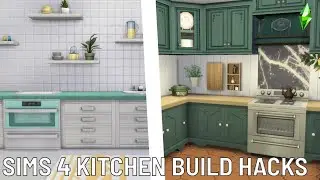 kitchen build hacks for the sims 4 :) | part 2