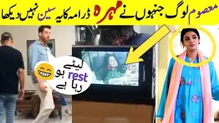 Mohra Drama Hospital Scene Shooting BTS | Episode 35.36 | Laiba Khan , Michael Zulfiqar |