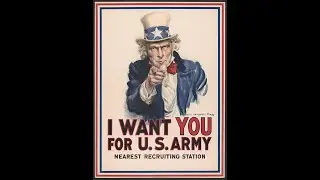 James Montgomery Flagg Multi-referenced Bartolome Esteban Murillo with I Want You for US Army