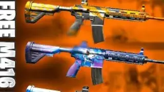 Get free m416 gun skin how to get golden chicken tittle in pubg mobile