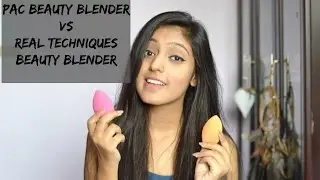 PAC Beauty Blender VS. Real Techniques Beauty Blender | Purplefreak07
