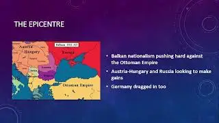 The Epicentre the Balkans