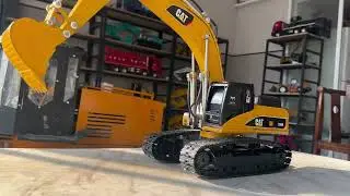 HUINA 580 1/14 RC Metal Hydraulic Excavator Modified Finished Product RTR