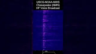 🇺🇸🔊  USCG Chesapeake (NMN) HF Voice Broadcast (24h forecast Hurricane Melissa)