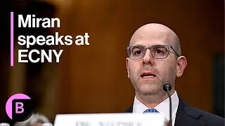 Fed's Miran Says Rates Should Come Down Faster | Full Live remarks and interview