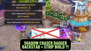 SHADOW CHASER DAGGER BACKSTAB + STRIP BUILD ?! | TEST PREVIEW | RAGNAROK M CLASSIC / ROMC