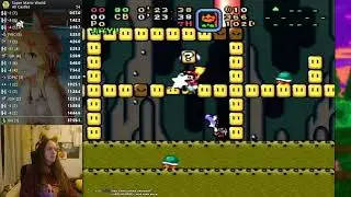 Cozy late night SMW all castles speedrunning (and getting on really good pace) - Parrothon 2025
