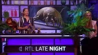 Marieke Elsinga over huisstofmijt bij RTL Late Night