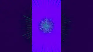 Witch House Visualization #art #music #generativeart #processing