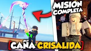 como conseguir CA&Ntilde;A CRISALIDA en FISCH ROBLOX