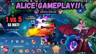 TUTORIAL BERMAIN ALICE JUNGLER DI META SAAT INI!! BEST EMBLEM & EQUIPMENT!!