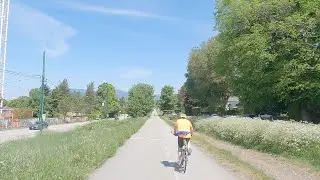 Arbutus Greenway - Biking Path in Vancouver Canada