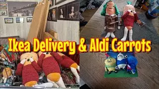 Ikea Delivery & Aldi Carrots
