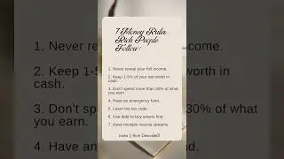 7 Secrets of the RICH | Financial Mindset 2025