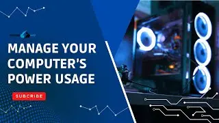 How to Reduce Power Consumption on Your Windows PC or Laptop e⚡🖥️ | Tech Tips