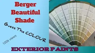 Beautiful Shade //Berger Exterior Paints & Wall Primer ColorMixing// #bergerpaints #tintingexpert