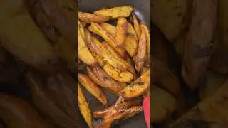 Batata r&uacute;stica de forno #batata #batatarustica #saudavel #shortsyoutube #batatas #receitas