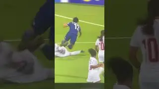 Hali Long tackle against Thailand