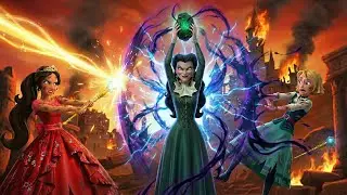 Forbidden Magic Awakens⚡🔥| The Witch vs Two Brave Princesses | Elena of Avalor Animation