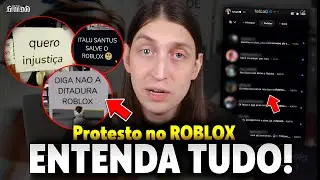 O PROTESTO das Crian&ccedil;as no Roblox: a CULPA &eacute; do Felca