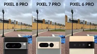 Google Pixel 8 Pro vs Google Pixel 7 Pro vs Google Pixel 6 Pro Camera Test Comparison