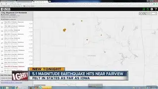 5.1 magnitude earthquake shakes Oklahoma