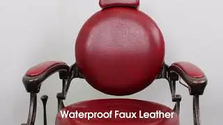 BarberPub Barber Chair Model 6154-9201RD