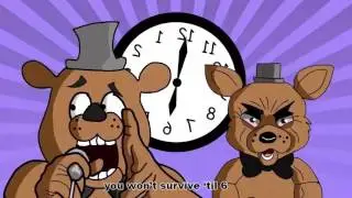 ♪ROBOT MODE♪ FIVE NIGHTS AT FREDDY'S THE MUSICAL   Animated Music Video parody