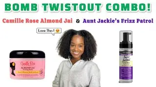 BOMB Twistout Combo: Almond Jai Twisting Butter & Frizz Patrol Mousse