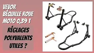 AVIS (2025) : VEVOR Béquille Roue Moto 0,39 T. DÉTAILS