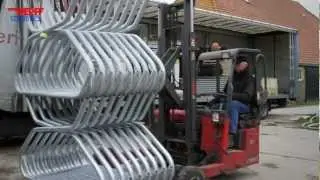 Kooiaap lossen Van der Werff Logistics