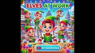 Elves at Work - Fun Kids Christmas Song | Santa's Helping Elves Holiday Music for Kids
