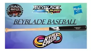 BEYBLADE BASEBALL / Beyblade Burst Rise / Hasbro Hypersphere Beyblades in Vertical Drop Stadium